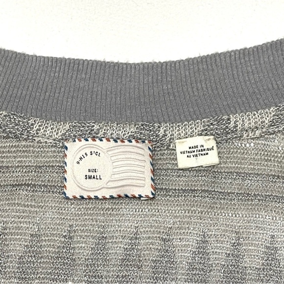 Anthropologie Postmark Woman WOOL Grey Button Down Cardigan Sweater Size S - Picture 7 of 13